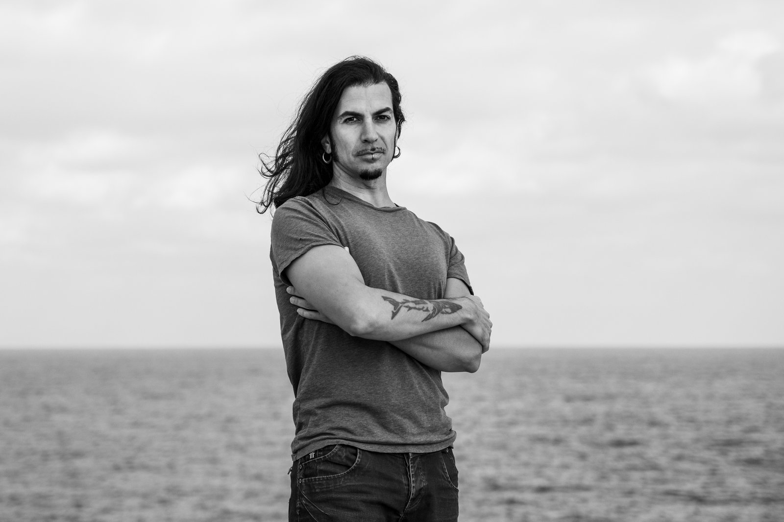 Photo of Memo Akten by Hanna Radek, 2020.