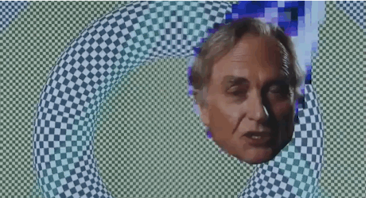 Professor Richard Dawkins in the finale of Just for Hits – Mutation in the Mind, Cannes Lions, 2013.