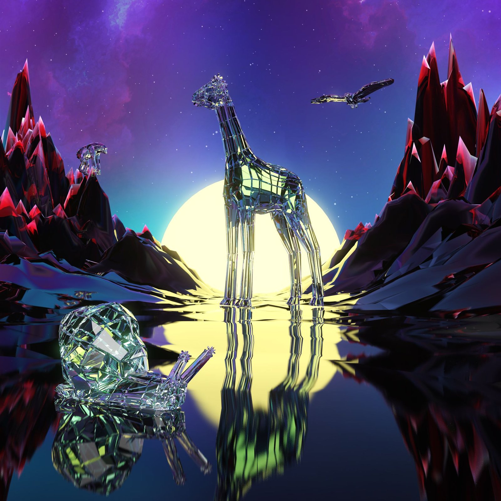 Still from The Awesome Machinery of Nature: We are all connected, 2021.