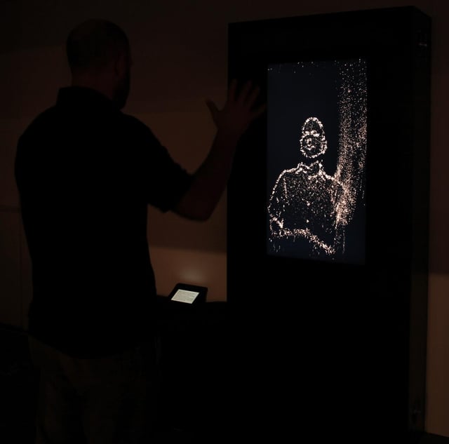Gold installation view, freestanding version, London Design Week, 2009.