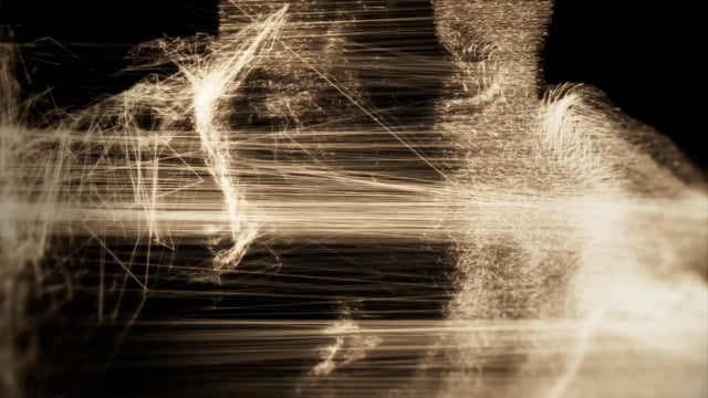 Depeche Mode – Fragile Tension, music video still. Directors: Barney Steel (Found Collective) and Rob Chandler. Software design and development: Memo Akten.