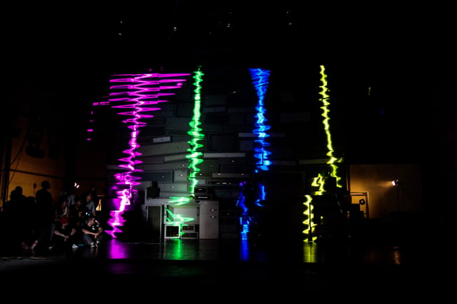 Blaze – The Streetdance Show, performance view. Visuals by The Mega Super Awesome Visuals Company (MSA Visuals).