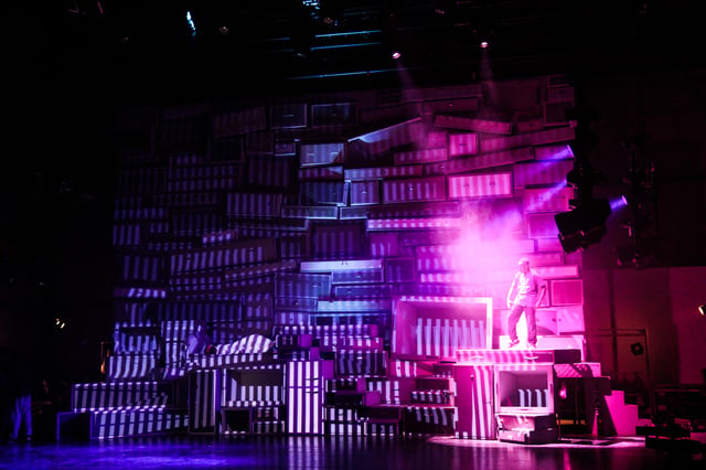Blaze – The Streetdance Show, performance view. Visuals by The Mega Super Awesome Visuals Company (MSA Visuals).
