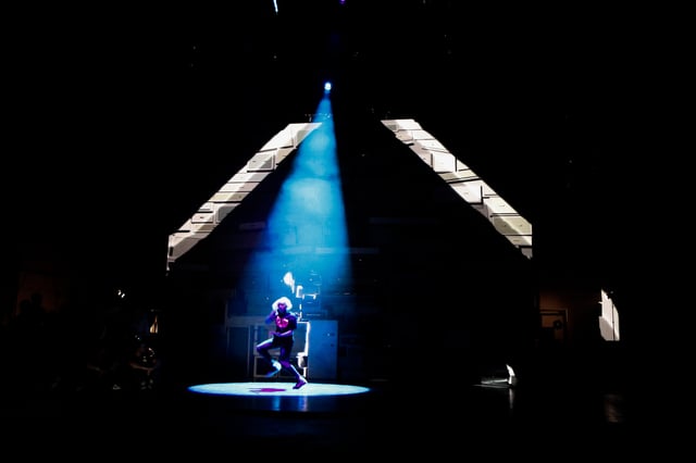 Blaze – The Streetdance Show, performance view. Visuals by The Mega Super Awesome Visuals Company (MSA Visuals).