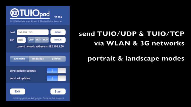 TuioPad project