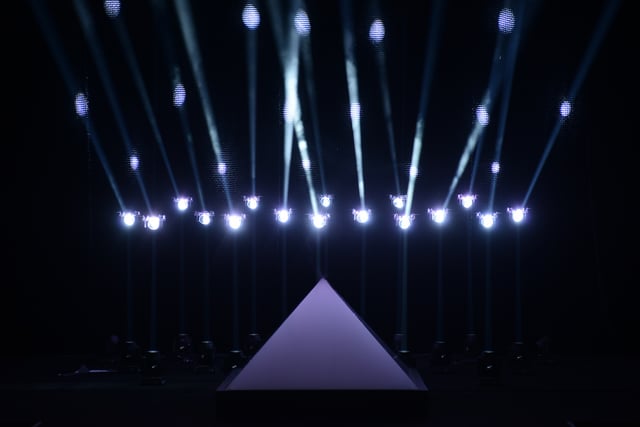 Meet your creator by Marshmallow Laser Feast, performance at Cannes Lions International Festival of Creativity, Cannes, France, 2012.