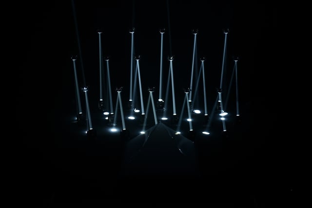 Meet your creator by Marshmallow Laser Feast, performance at Cannes Lions International Festival of Creativity, Cannes, France, 2012.