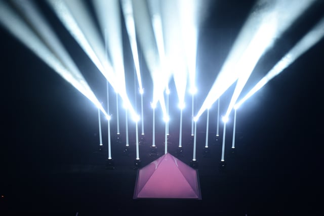 Meet your creator by Marshmallow Laser Feast, performance at Cannes Lions International Festival of Creativity, Cannes, France, 2012.