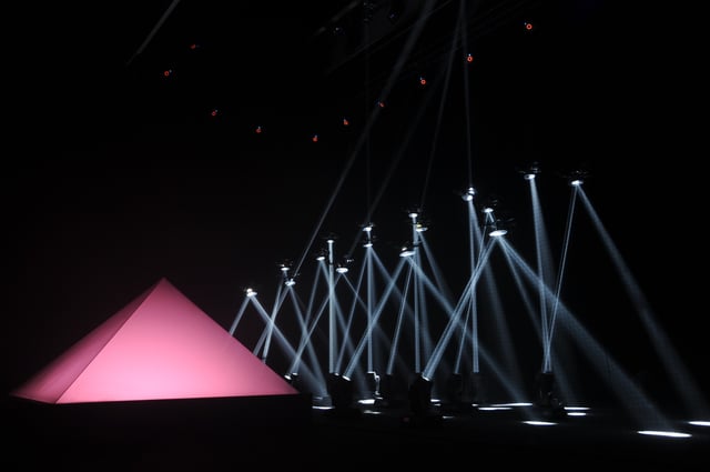 Meet your creator by Marshmallow Laser Feast, performance at Cannes Lions International Festival of Creativity, Cannes, France, 2012.