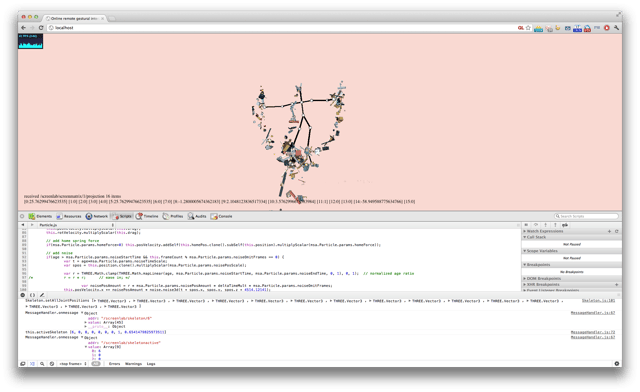 Mocap2Web project