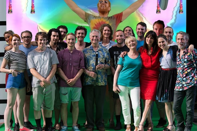 Just for hits – Mutation in the mind by Marshmallow Laser Feast, performance featuring Richard Dawkins at Cannes Lions International Festival of Creativity, Cannes, France, 2013.