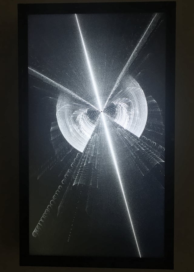 Equilibrium installation view at Laboratoria Art & Science Space, Moscow, Russia, 2014.