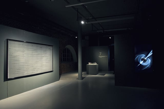 Equilibrium installation view at Laboratoria Art & Science Space, Moscow, Russia, 2014.