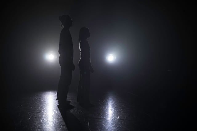 Pattern Recognition, performance by Alexander Whitley and Memo Akten. Photo: Christopher Corless.