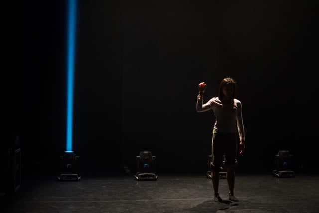 Pattern Recognition, performance by Alexander Whitley and Memo Akten. Photo: Christopher Corless.