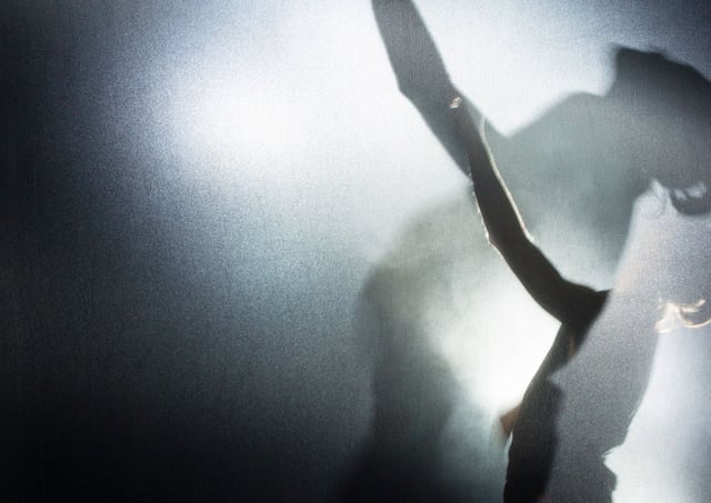 Pattern Recognition, performance by Alexander Whitley and Memo Akten. Photo: Christopher Corless.