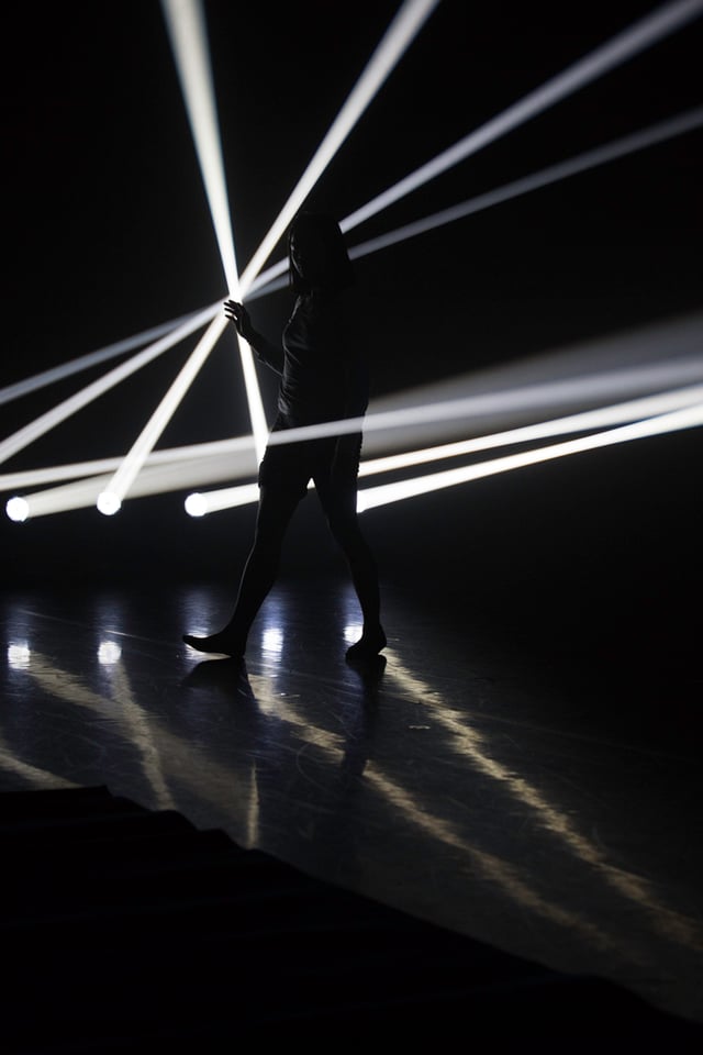 Pattern Recognition, performance by Alexander Whitley and Memo Akten. Photo: Christopher Corless.