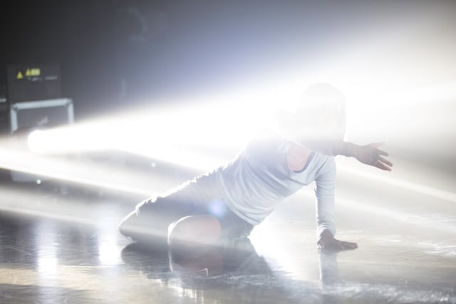 Pattern Recognition, performance by Alexander Whitley and Memo Akten. Photo: Christopher Corless.