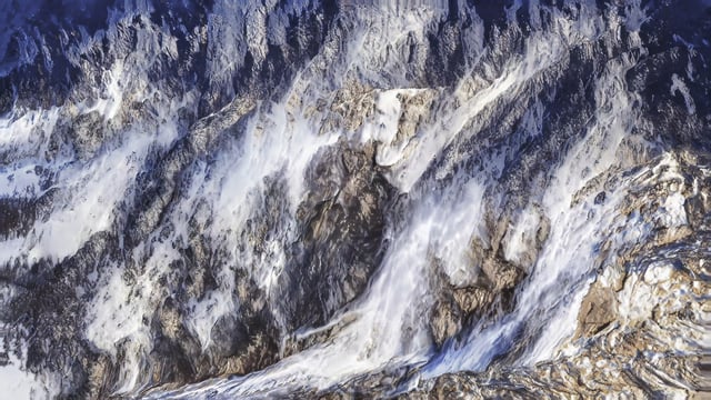 Waves 2.0: Terra by Memo Akten, still, 2023.